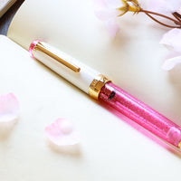 プロフェッショナルギア21金・ Pink Cosmo Fountain Pen - Wancher ワンチャー