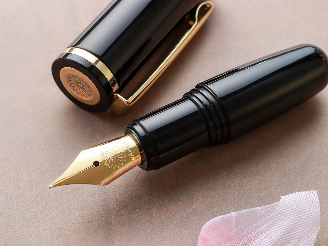 PuChiCo・ペンギンブラック Fountain Pen | ワンチャーペン Wancher