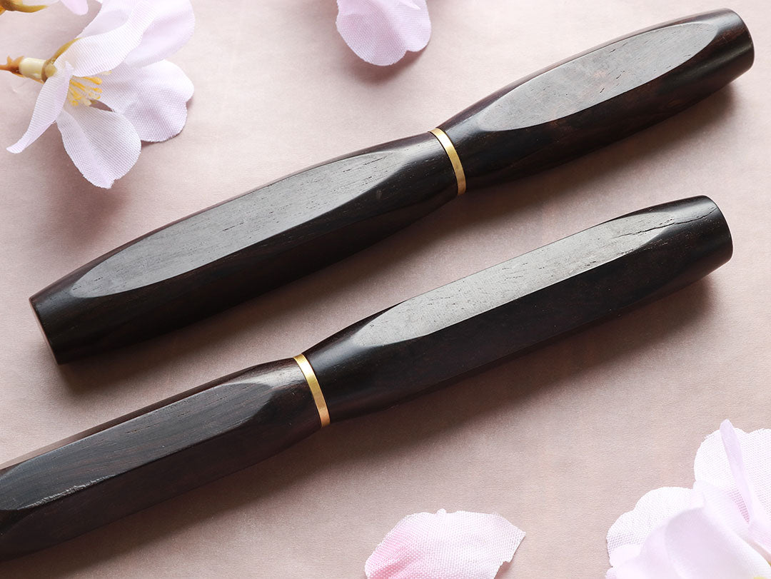 世界樹・伝承 黒檀 木軸万年筆｜天然木を使用した高級万年筆