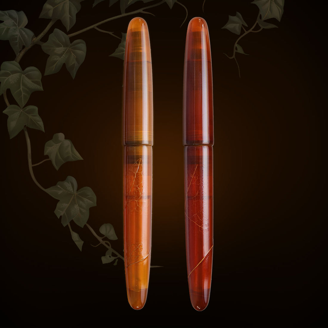 溜透かし・透明　アイビー Fountain Pen - Wancher ワンチャー