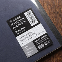 ギター 大正浪漫 ハイカラノート・ダークブルー（5mm方眼) Notebook - Wancher ワンチャー