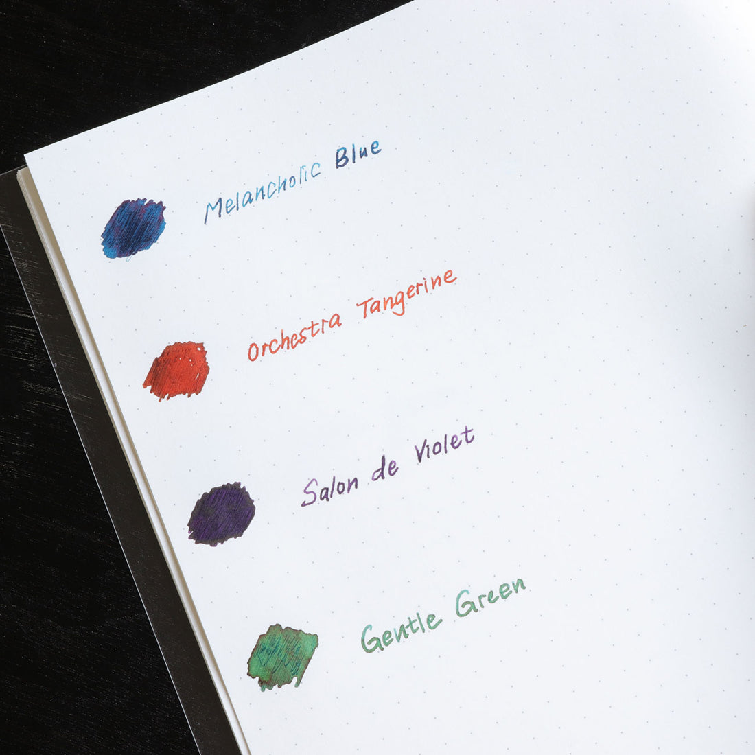 ギター 大正浪漫 ハイカラノート・ダークレッド（無地） Notebook - Wancher ワンチャー