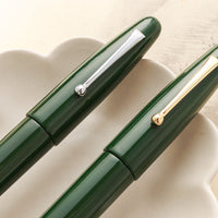 誠漆・緑 Fountain Pen - Wancher ワンチャー