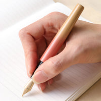 輪島漆・朱鷺色（ときいろ）ぼかし Fountain Pen - Wancher ワンチャー