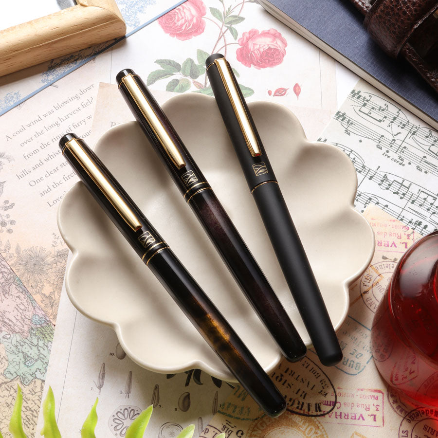 WANCHER x 呉竹 長閑万年筆 - 夕霞 Fountain Pen | ワンチャーペン Wancher