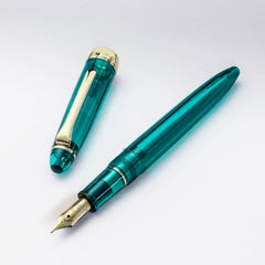 プロカラー<br>ターコイズブルー Fountain Pen - Wancher ワンチャー