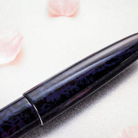 Hirota Urushi - Kara Nuri - Murasaki Fountain Pen - Wancher Pen