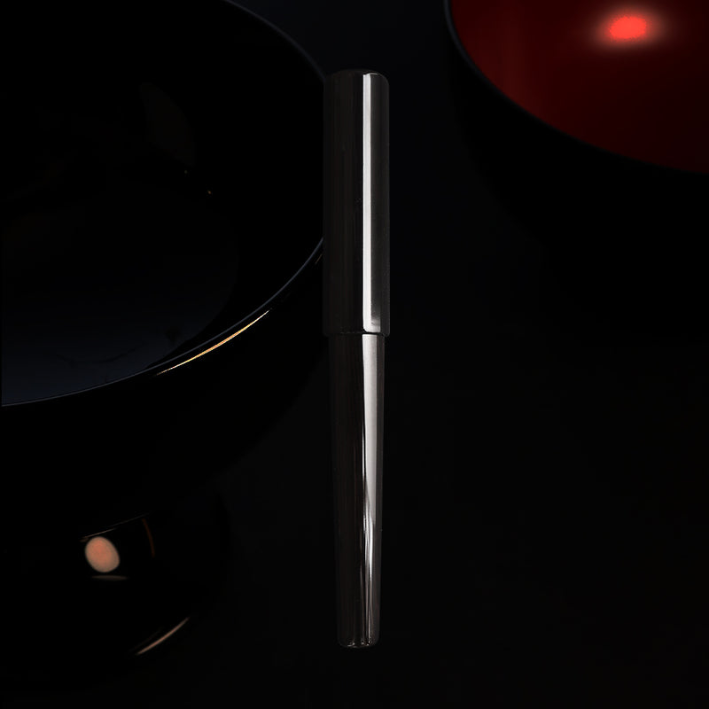 世界万年筆・会津漆・黒檀 Fountain Pen - Wancher ワンチャー