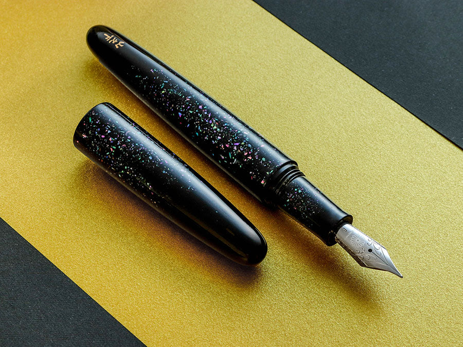 螺鈿ダイヤモンドダスト Fountain Pen | ワンチャーペン Wancher