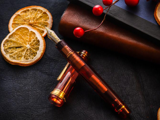 プロフェッショナルギア21金・ハワイアンライプ Fountain Pen | ワン