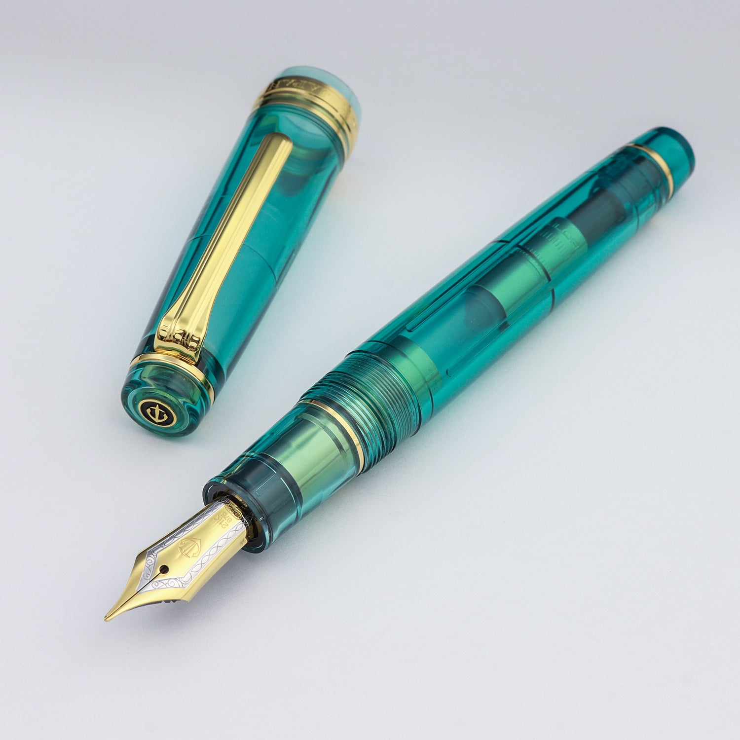 Wancher x Sailor プロフェッショナルギア21金アクアブルー