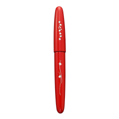 象嵌 紅葉・漆・朱 Fountain Pen - Wancher ワンチャー