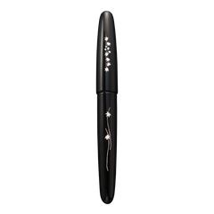 象嵌 紅葉・漆・黒 Fountain Pen - Wancher ワンチャー
