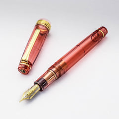プロフェッショナルギア21金<br>ハワイアンライプ Fountain Pen - Wancher ワンチャー