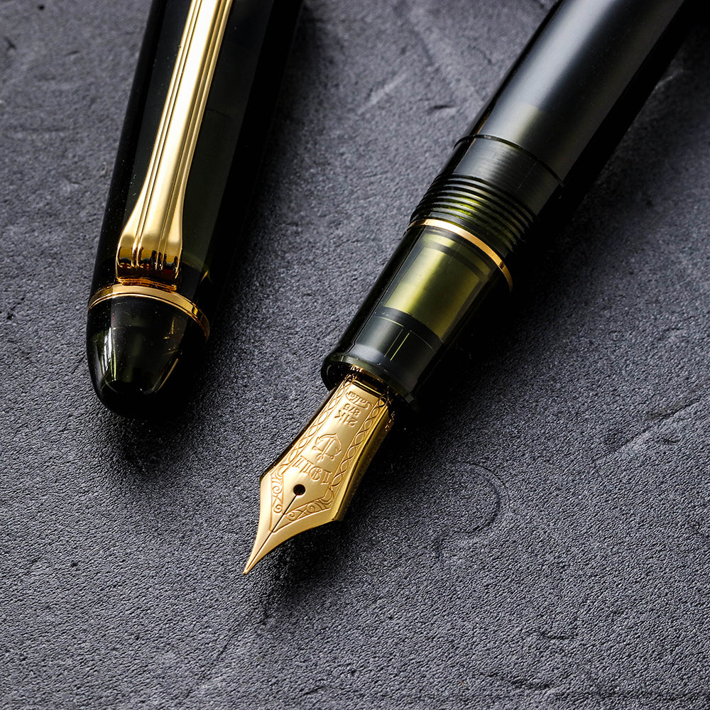 プロフィット21・シャンパーニュダークグリーン Fountain Pen | ワン