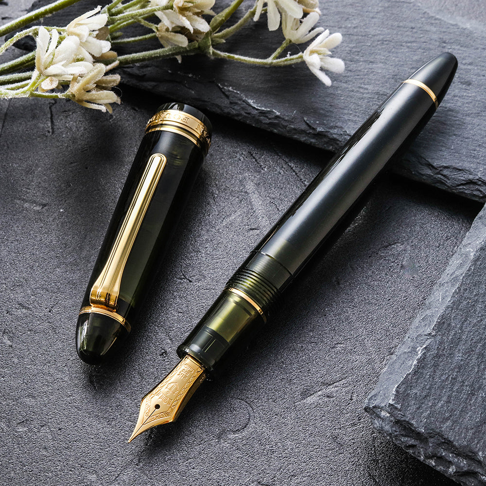 プロフィット21・シャンパーニュダークグリーン Fountain Pen | ワン