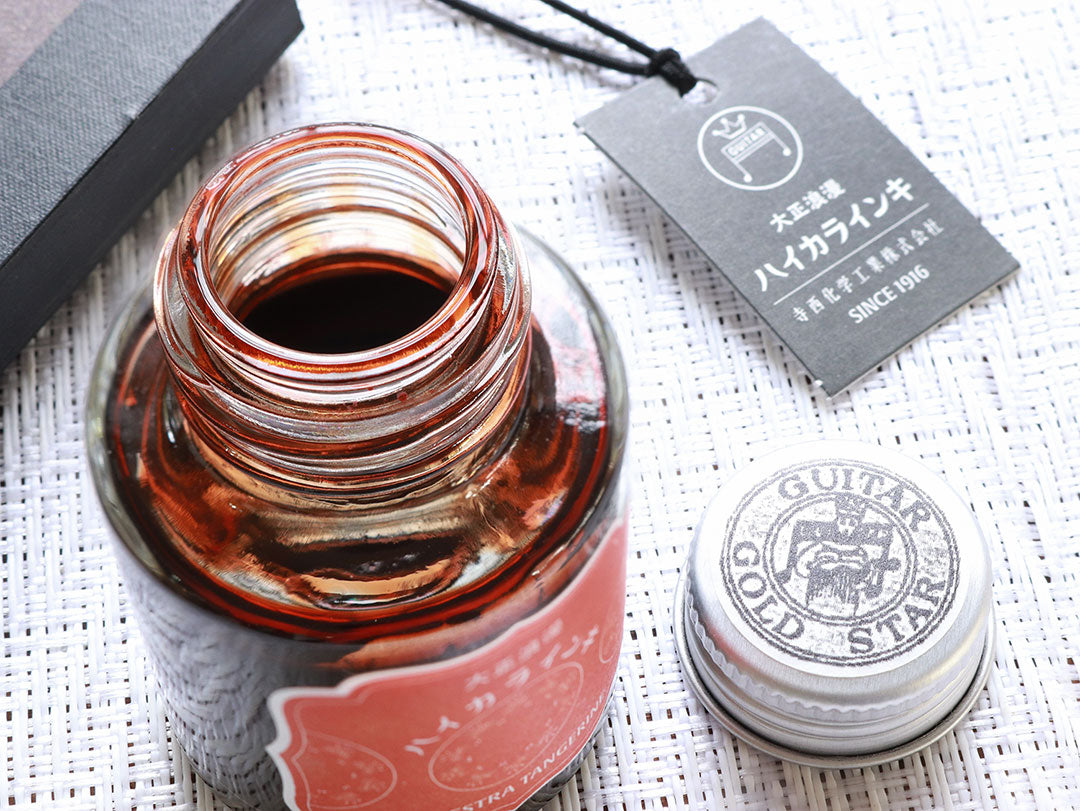 寺西ギター大正浪漫インク・オーケストラ タンジェリン Bottled Ink