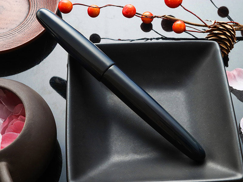 誠漆・紺 Fountain Pen - Wancher ワンチャー