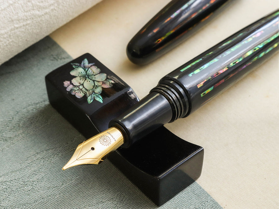 ドリームペン・髹漆・螺鈿 Fountain Pen - Wancher ワンチャー