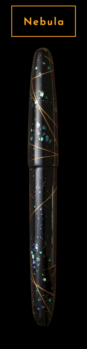 ドリームペン螺鈿・ 星雲 Fountain Pen - Wancher ワンチャー