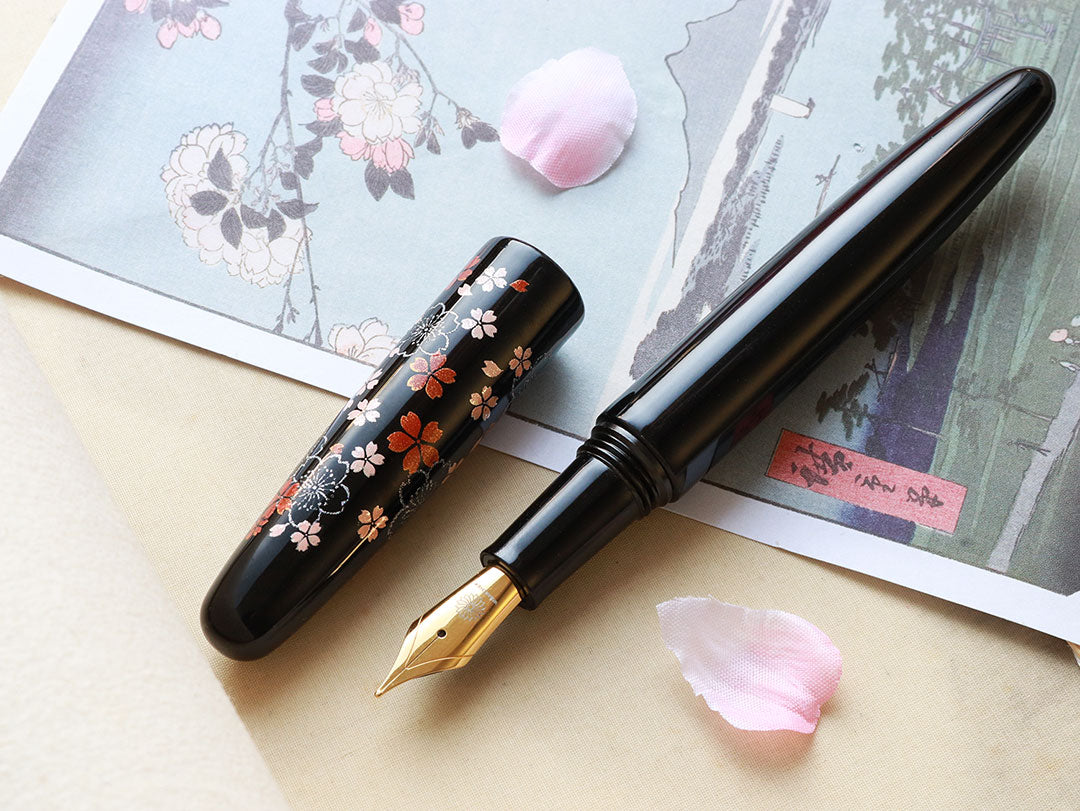 WANCHER ワンチャー万年筆 ドリームペン 越前漆・おもひで桜