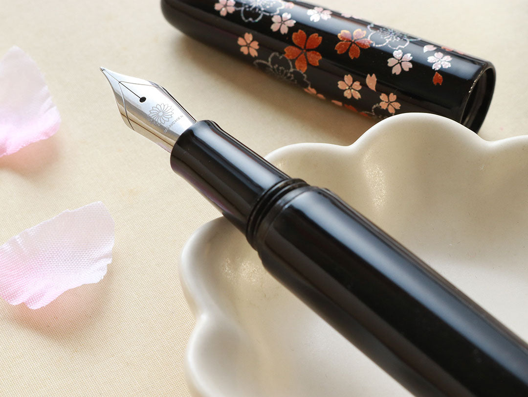 WANCHER ワンチャー万年筆 ドリームペン 越前漆・おもひで桜