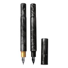 しずく・ガラスニブ万年筆・日食 Fountain Pen - Wancher ワンチャー