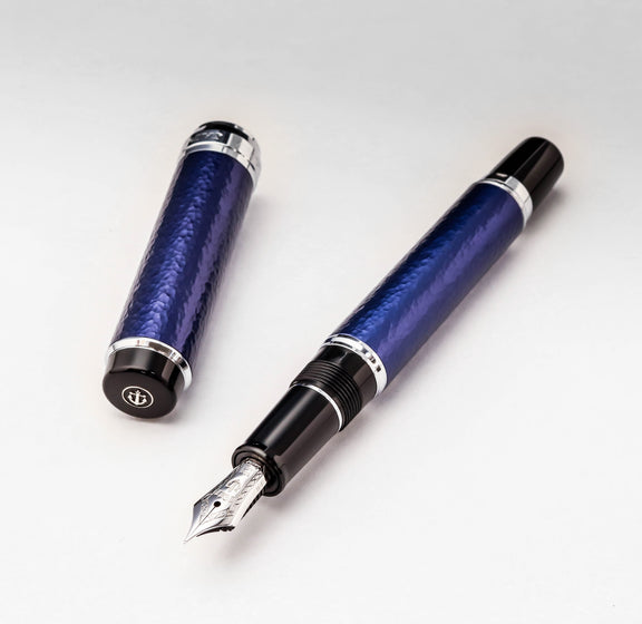 JAPAN BLUE<br>ジャパンブルー万年筆 Fountain Pen - Wancher ワンチャー