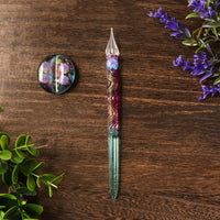 国東ガラスペン・ペン枕セット・春風15 Glass Pen - Wancher ワンチャー