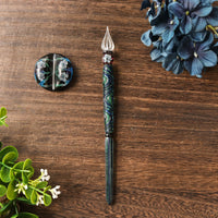国東ガラスペン・ペン枕セット・深海 24 Glass Pen - Wancher ワンチャー