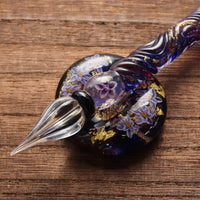 国東ガラスペン・ペン枕セット・春風07 Glass Pen - Wancher ワンチャー