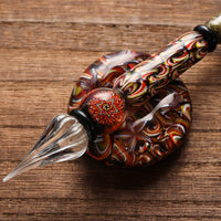 国東ガラスペン・ペン枕セット・春風08 Glass Pen - Wancher ワンチャー