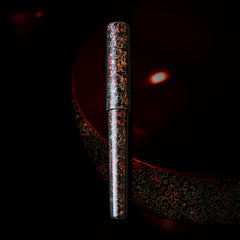 世界万年筆・津軽塗・黒上げ Fountain Pen - Wancher ワンチャー