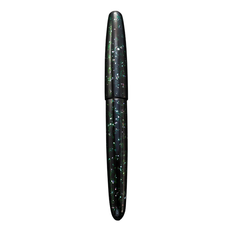 螺鈿唐塗・緑上げ Fountain Pen - Wancher ワンチャー
