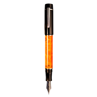 禅・オレンジ Fountain Pen - Wancher ワンチャー